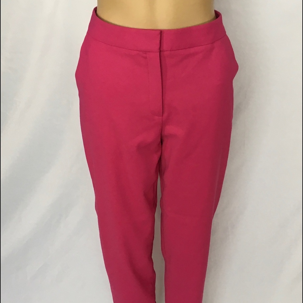 NWT Karen Millen Women's Formal Pants Pink Sz 6